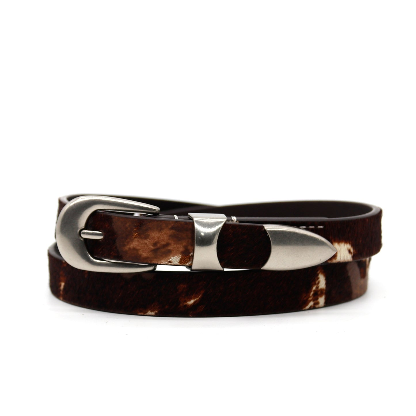 Cow Print Belt