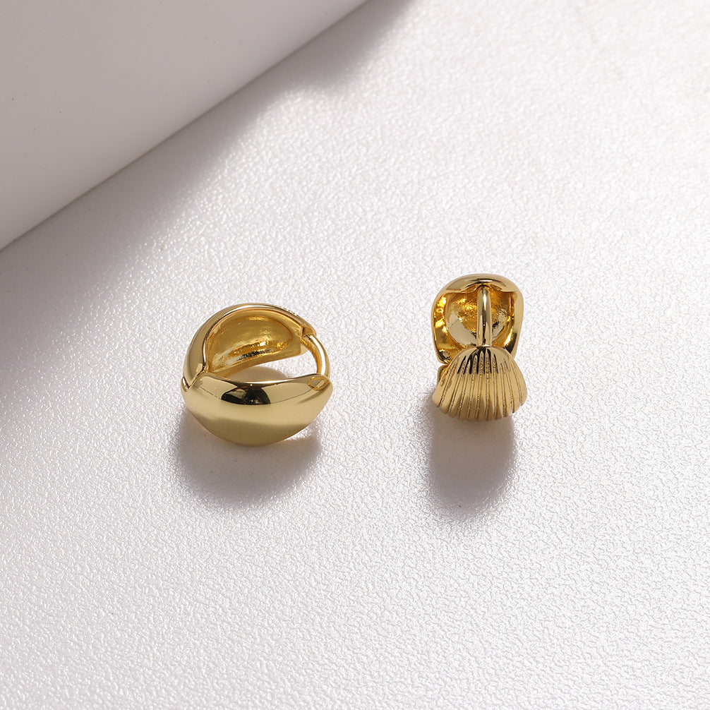 SHELL EAR STUDS