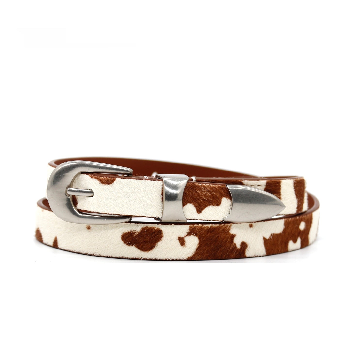 Cow Print Belt