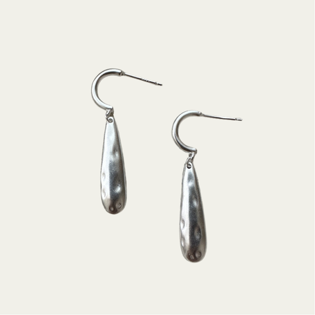 S925 DRIP EARRING